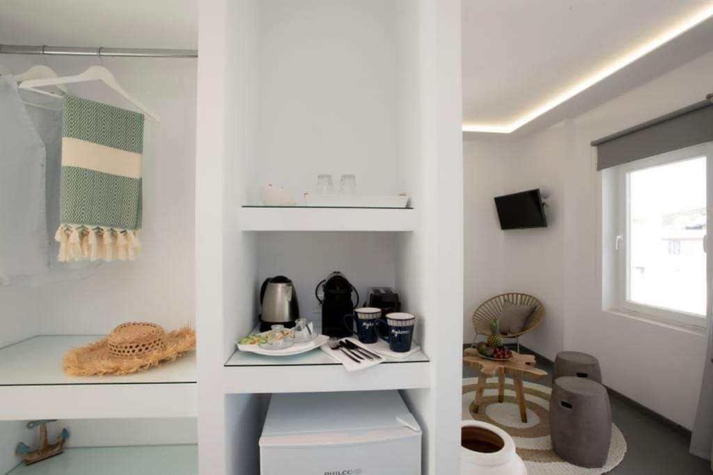Jonaz Rooms & Suites Ornos (Mykonos) Ngoại thất bức ảnh